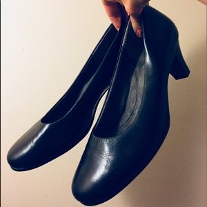 Leather Business heels 6.0